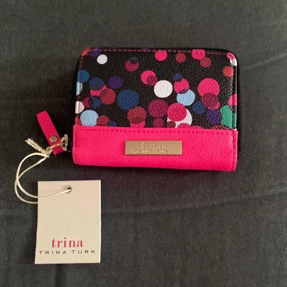 NWT Trina Trina Turk card slot wallet